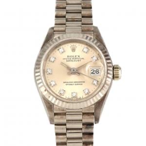 【ノーメンテナンス還元価格】ロレックス デイトジャスト 69179G. WG 自動巻 L番
