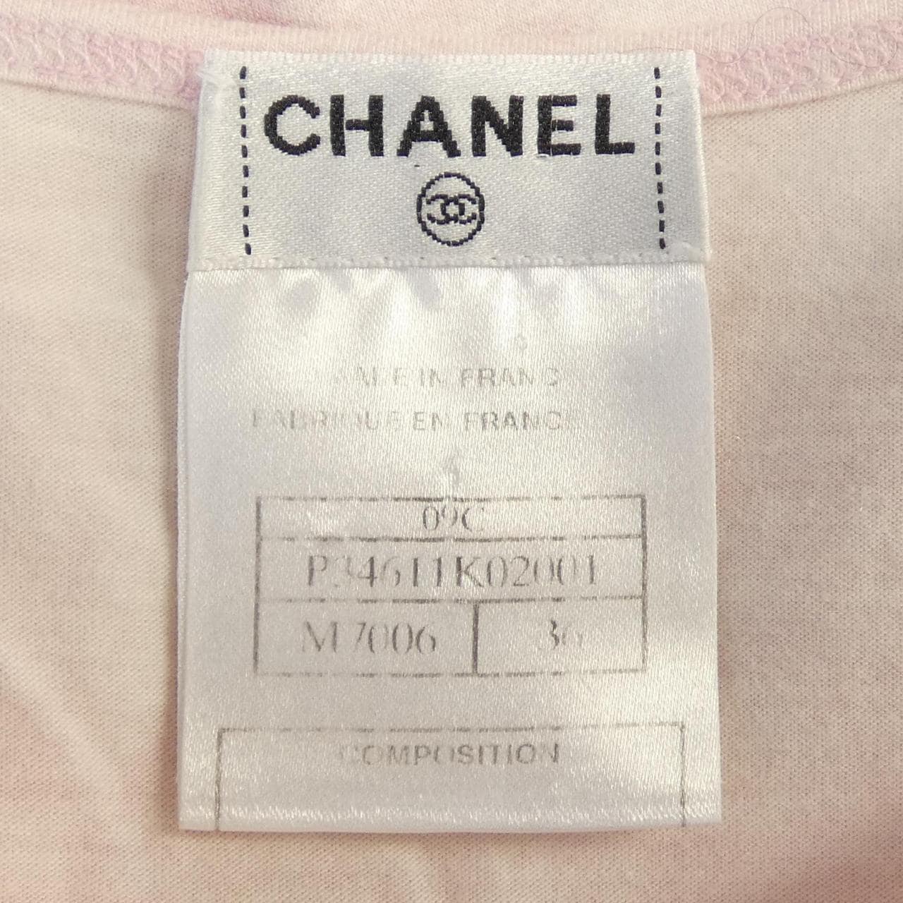 シャネル CHANEL P34611K02001 09C Tシャツ
