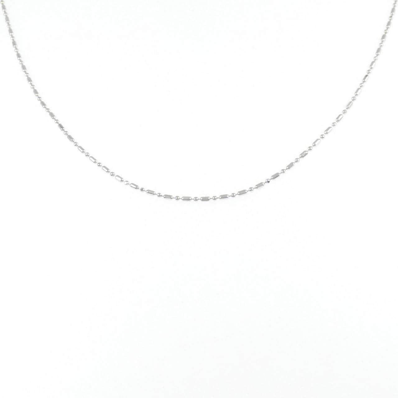 K18WG ネックレス