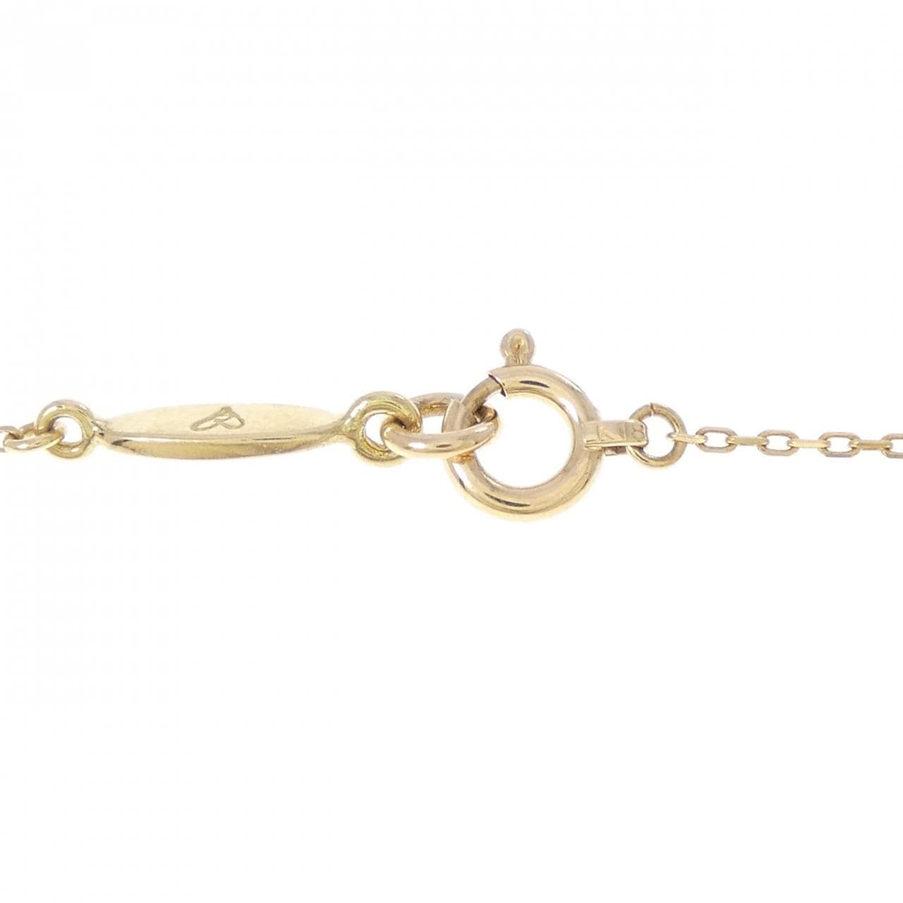 アーカー イニシャル ネックレス 0.06CT