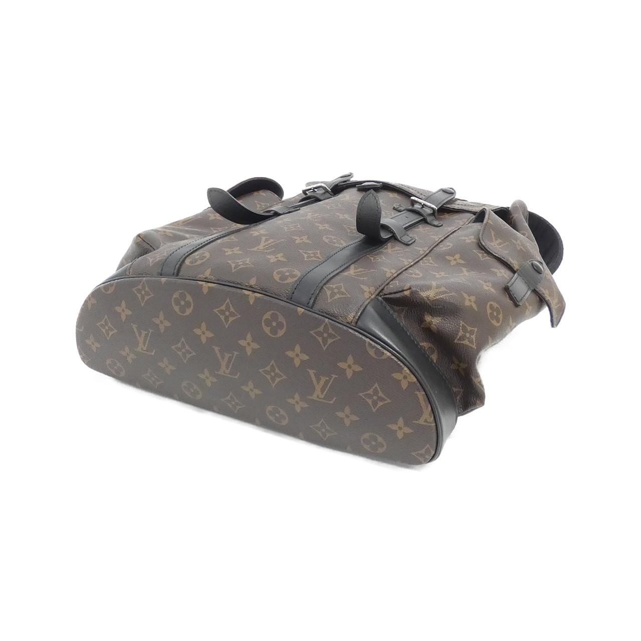 LOUIS VUITTON Monogram Macassar Christopher MM M43735双肩包