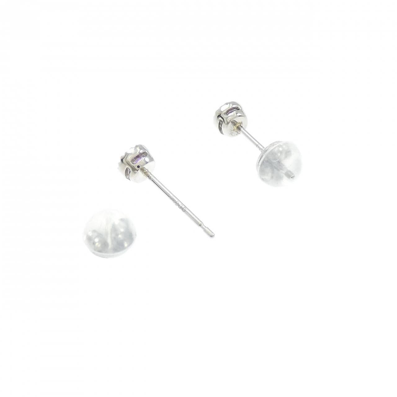 PT900 アメジスト ピアス