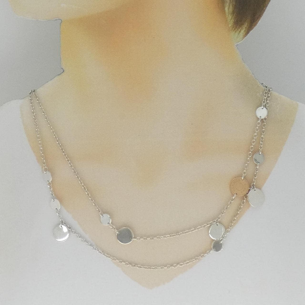 HERMES confetti necklace