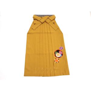 女袴　九重　刺繍入り　紐下９０ｃｍ　Ｍサイズ