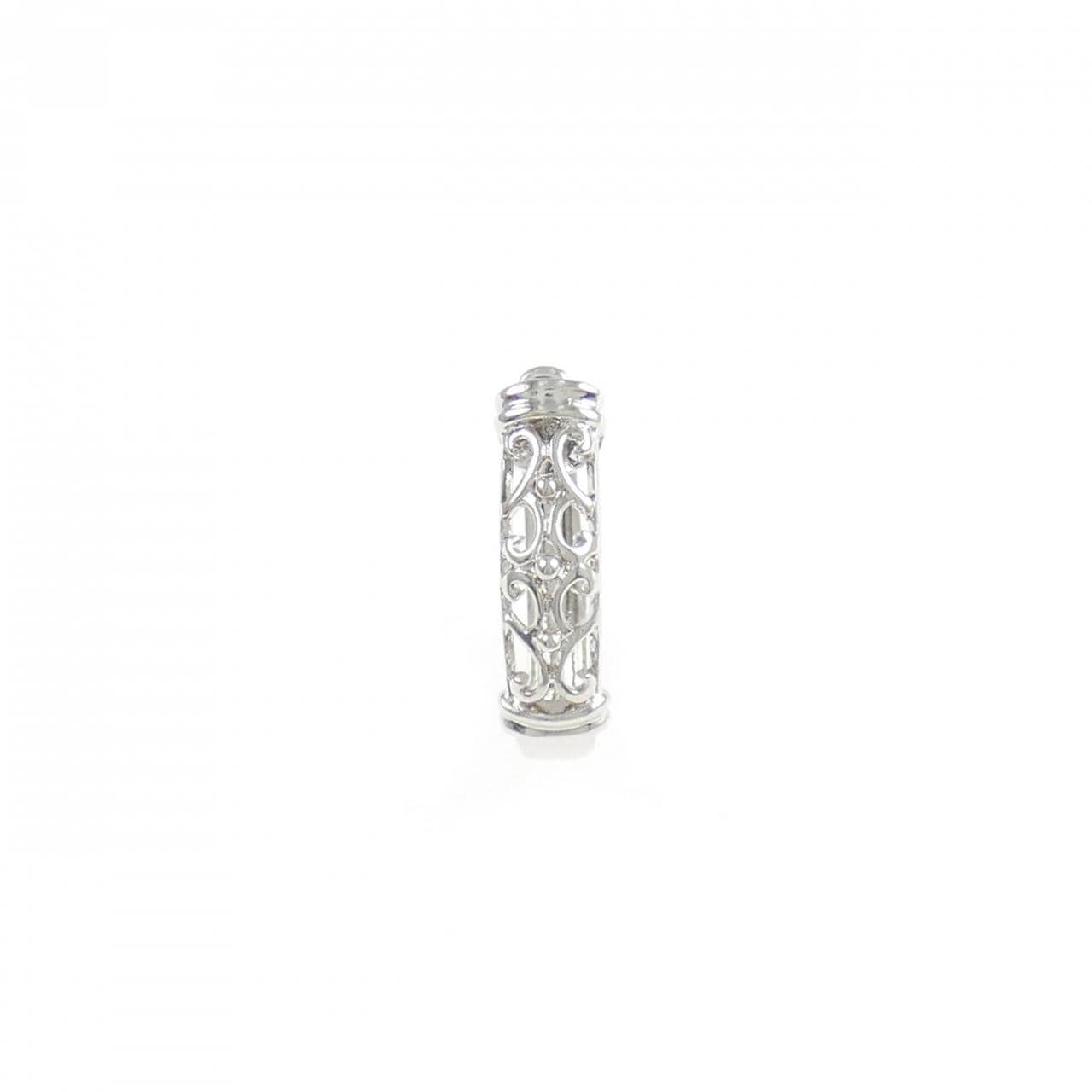 K18WG ピアス 片耳