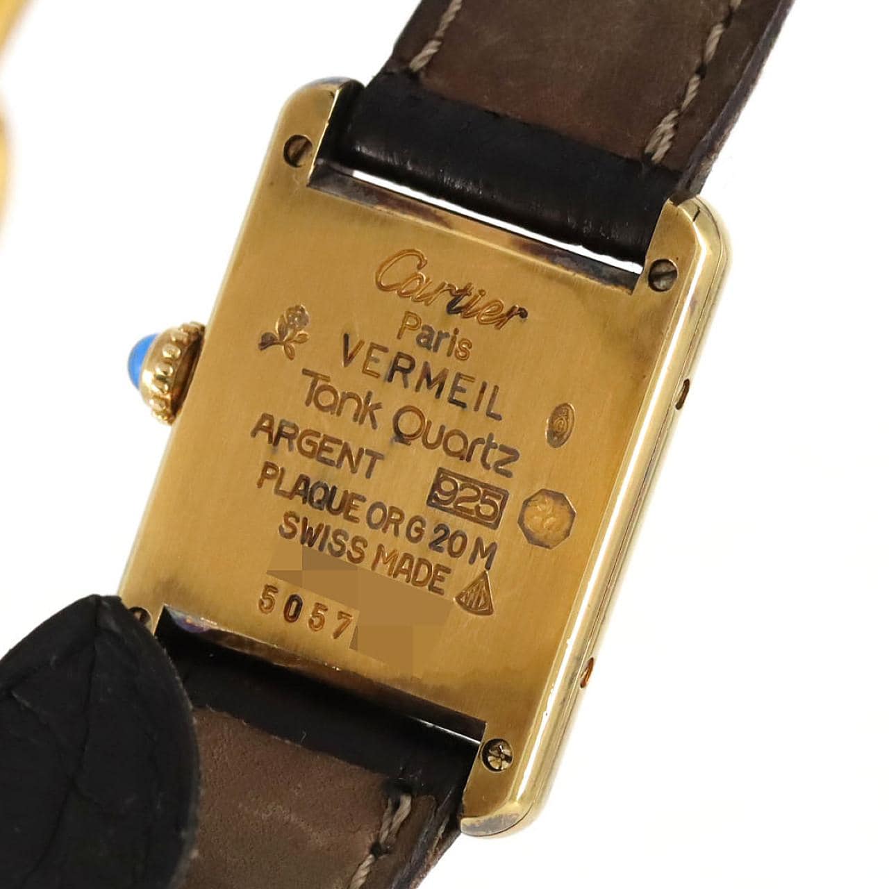 【ノーメンテナンス特価】カルティエ マストタンク SM GP W1004054 GP クォーツ