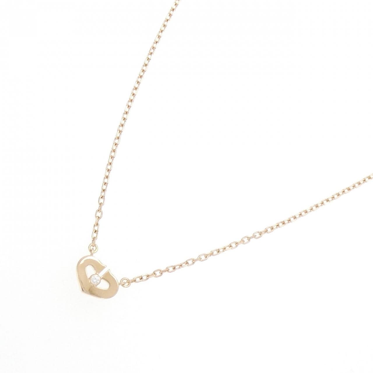 Cartier C heart小號項鍊