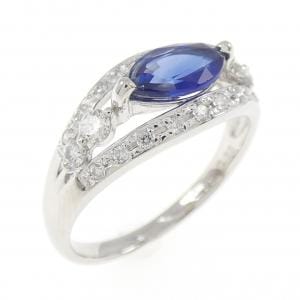 PT900 サファイヤ リング 0.88CT