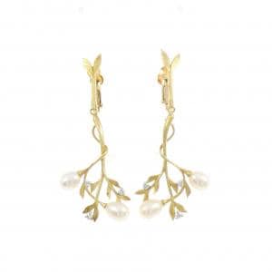 ナカジマ クニオ 淡水パール イヤリング