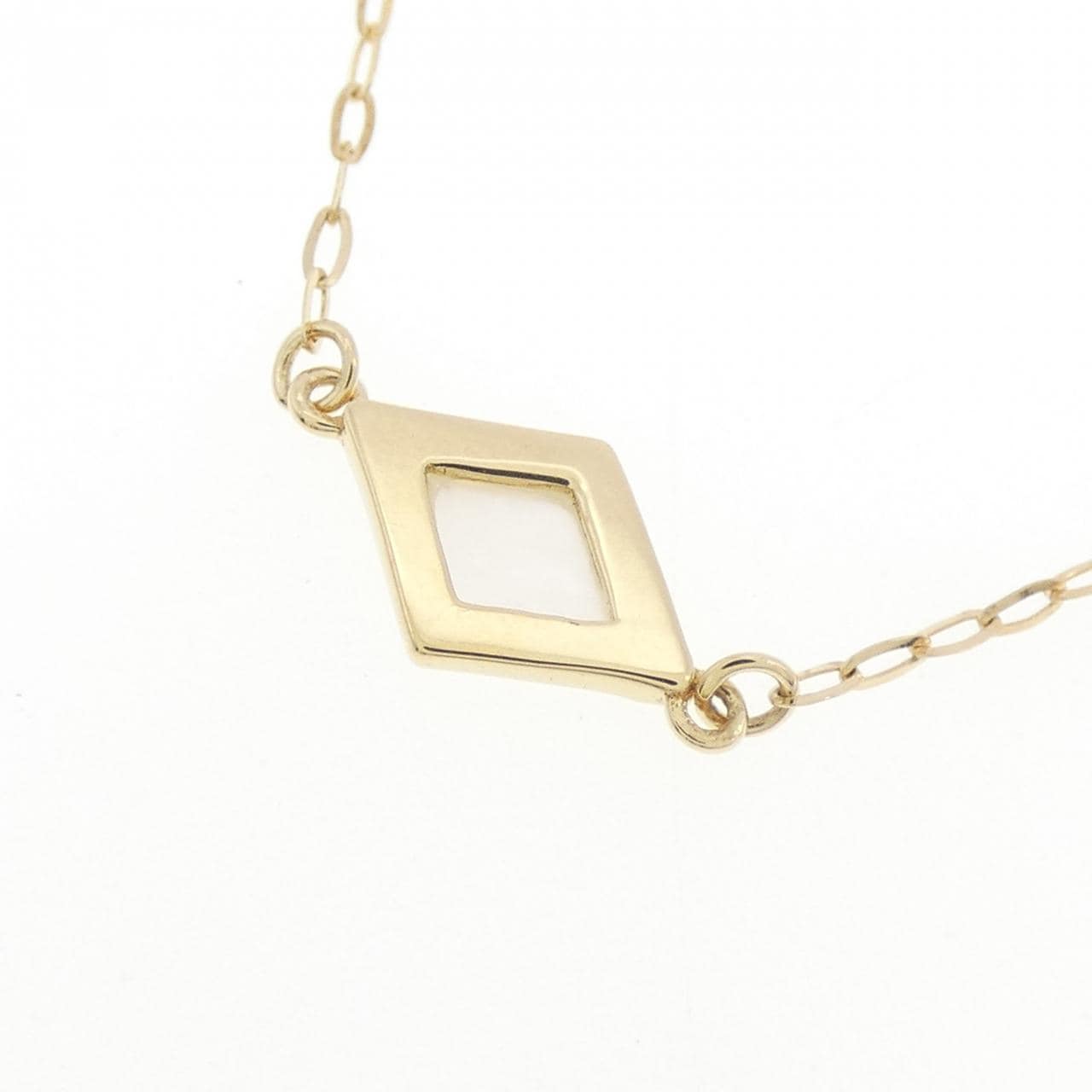 K18YG マザーオブパール ネックレス