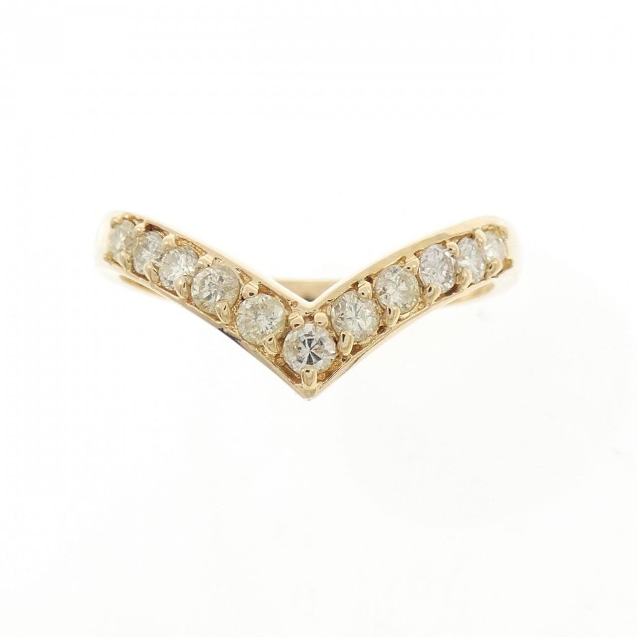 K18YG ダイヤモンド リング 0.30CT