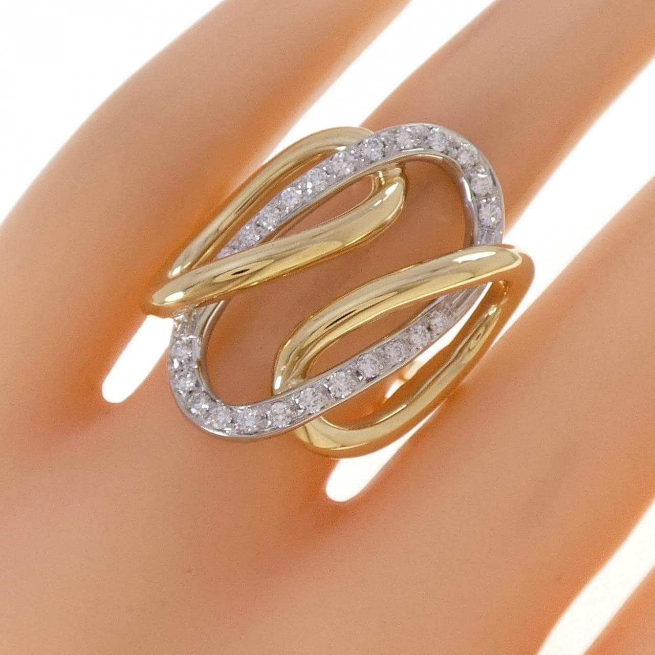 750YG/750WG ダイヤモンド リング