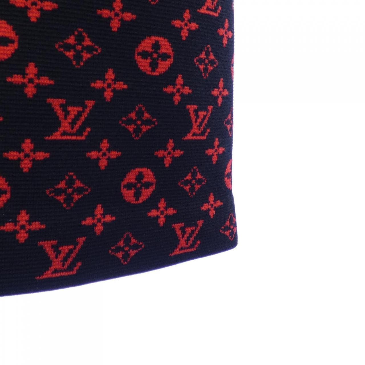 ルイヴィトン LOUIS VUITTON モノグラムウールニットAライン FJKZ03XZS スカート