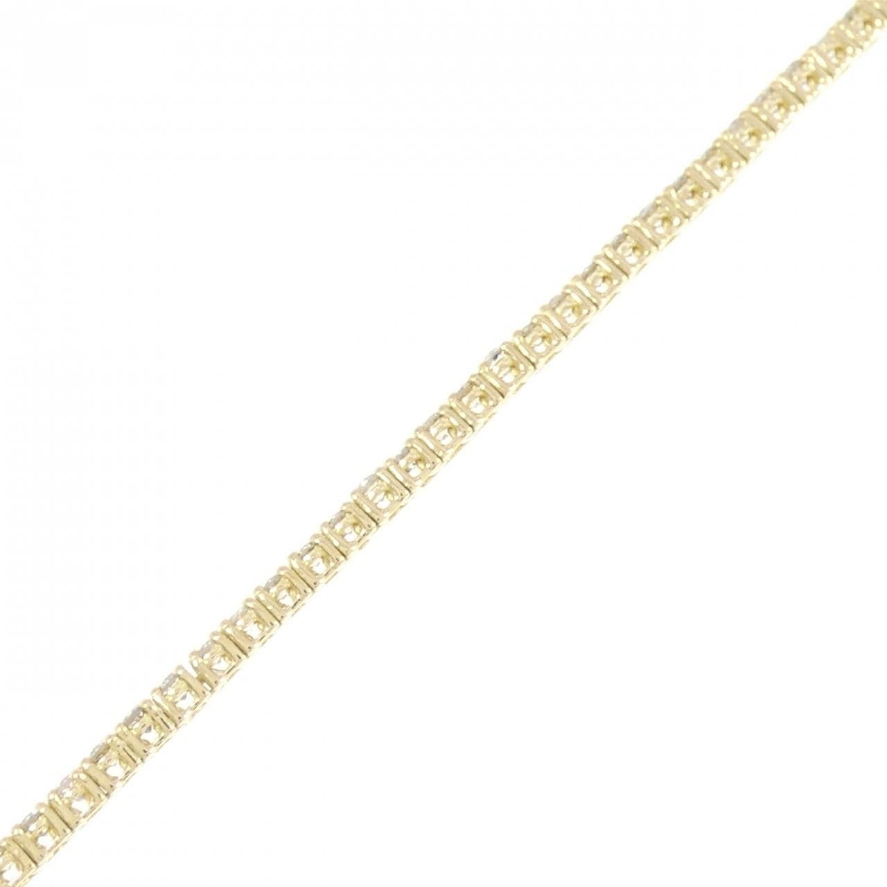 K18YG ダイヤモンド ブレスレット 2.00CT
