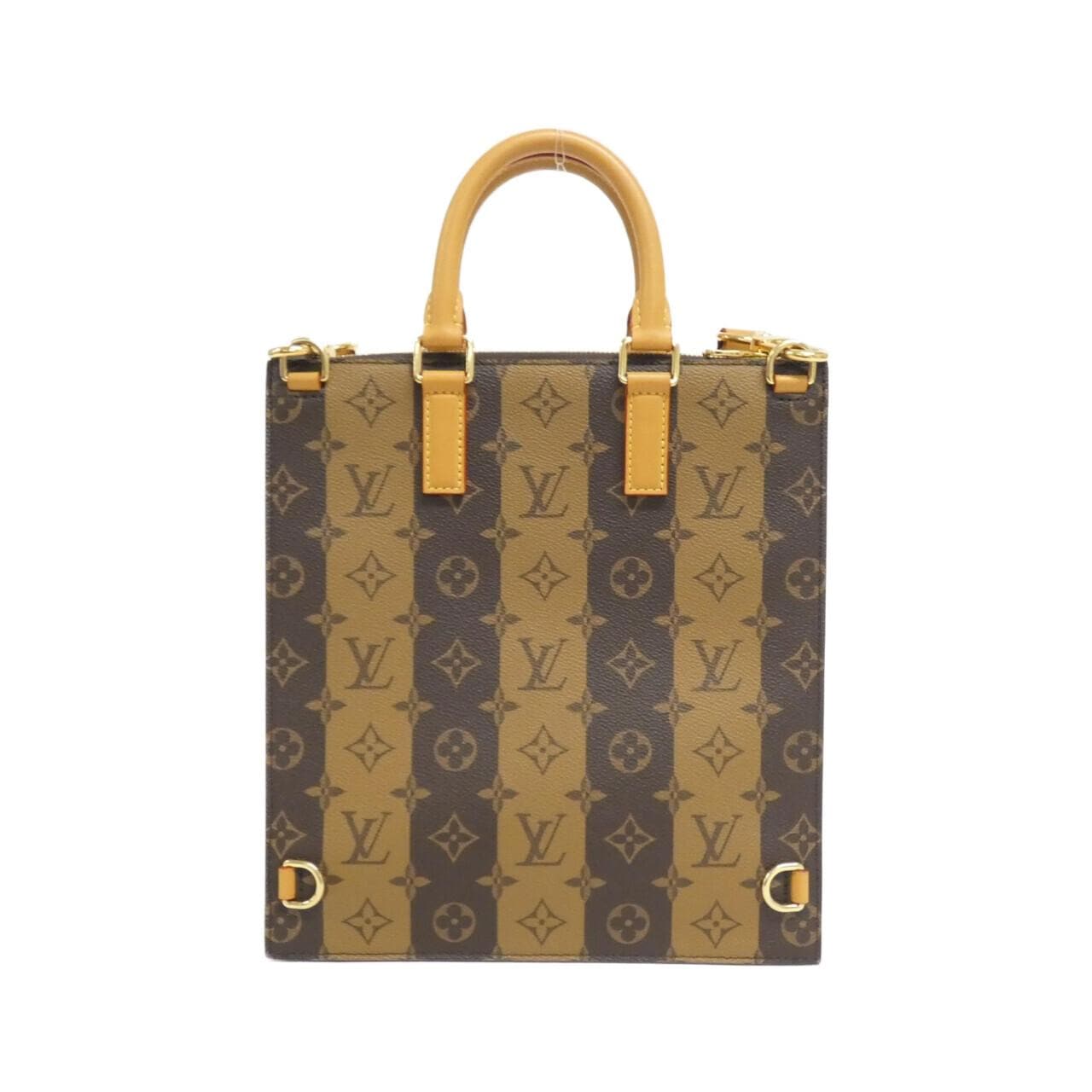 LOUIS VUITTON Monogram Stripe (LV Squared) Sac Plat Messenger M45969 Bag