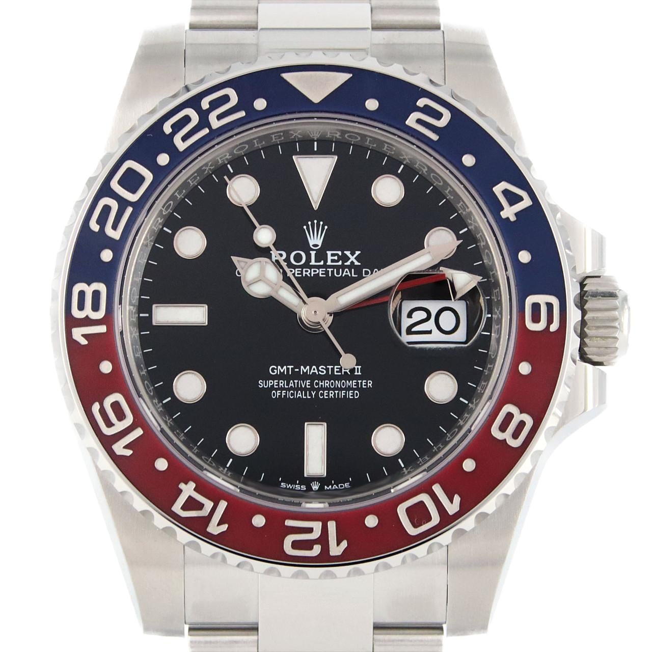 ROLEX GMT Master II 126710BLRO 3 SS自动上弦随机号码