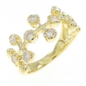 K18YG ダイヤモンド リング 0.50CT