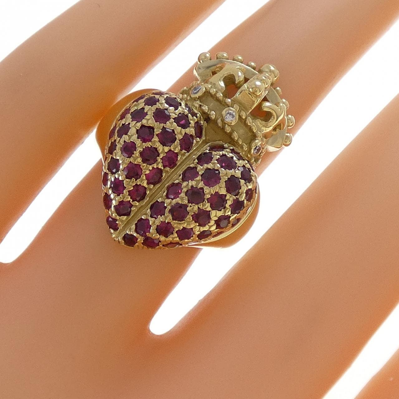 KIESELSTEIN CORD ルビー リング