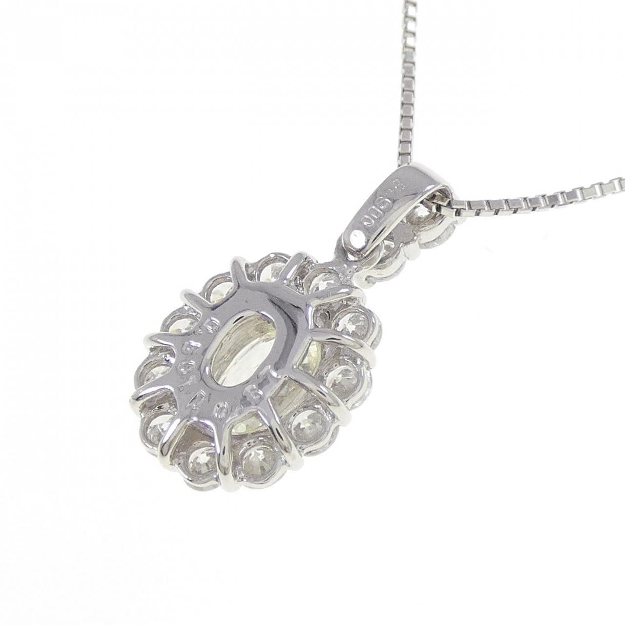 PT900/PT850 ダイヤモンド ネックレス 0.601CT