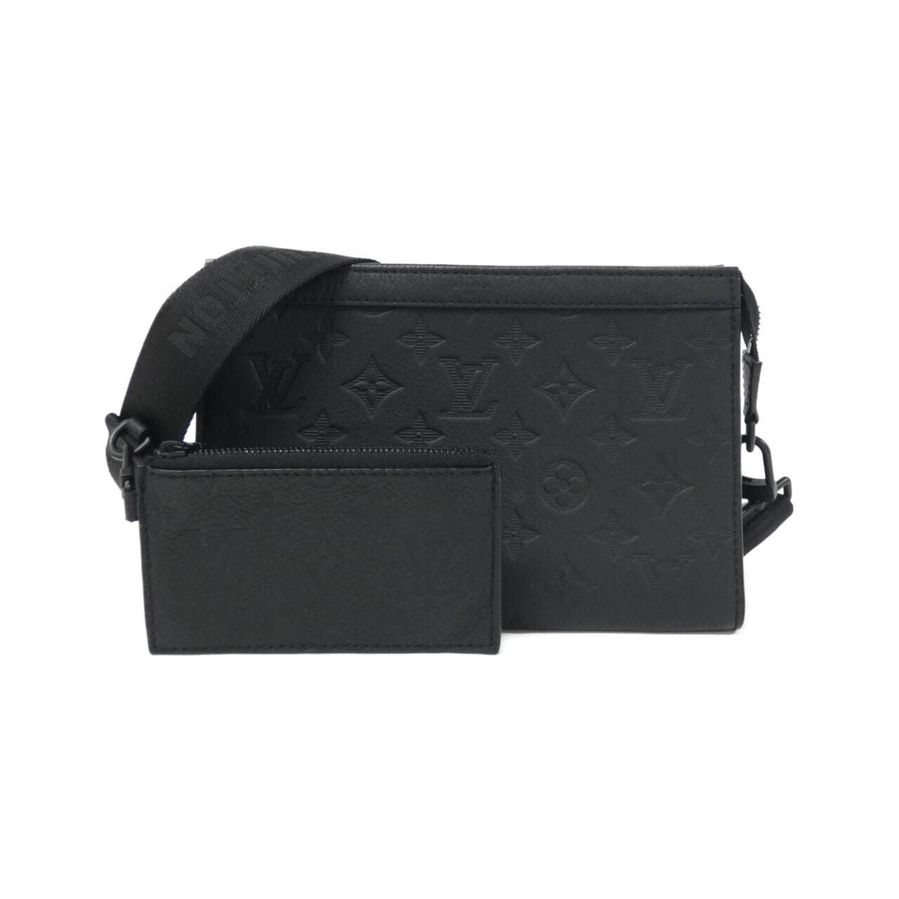 LOUIS VUITTON Monogram Shadow Gaston Wearable Wallet M81115 Shoulder Bag