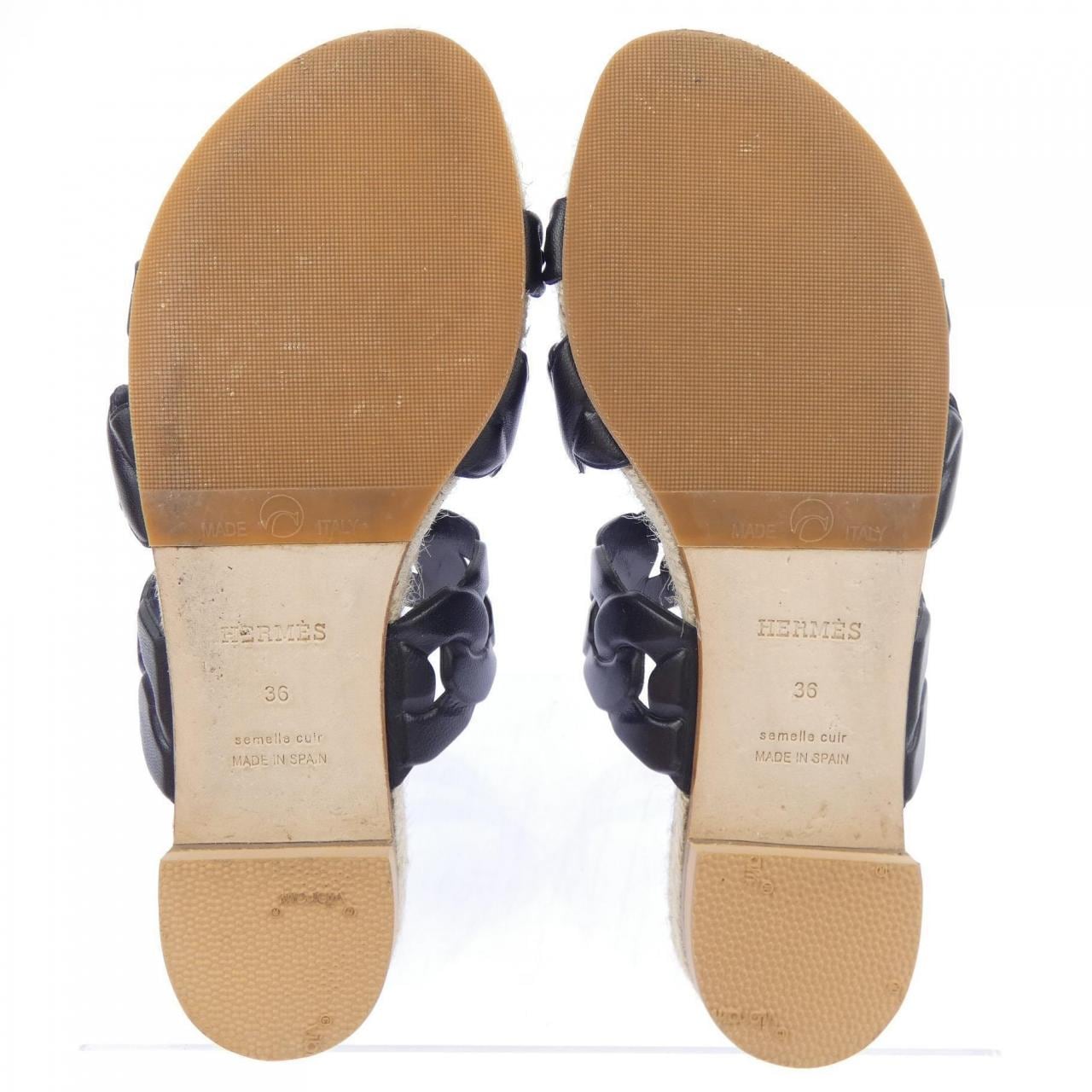 エルメス HERMES グウェン GWEN エスパドリーユ シェーヌダンクル 231132Z サンダル