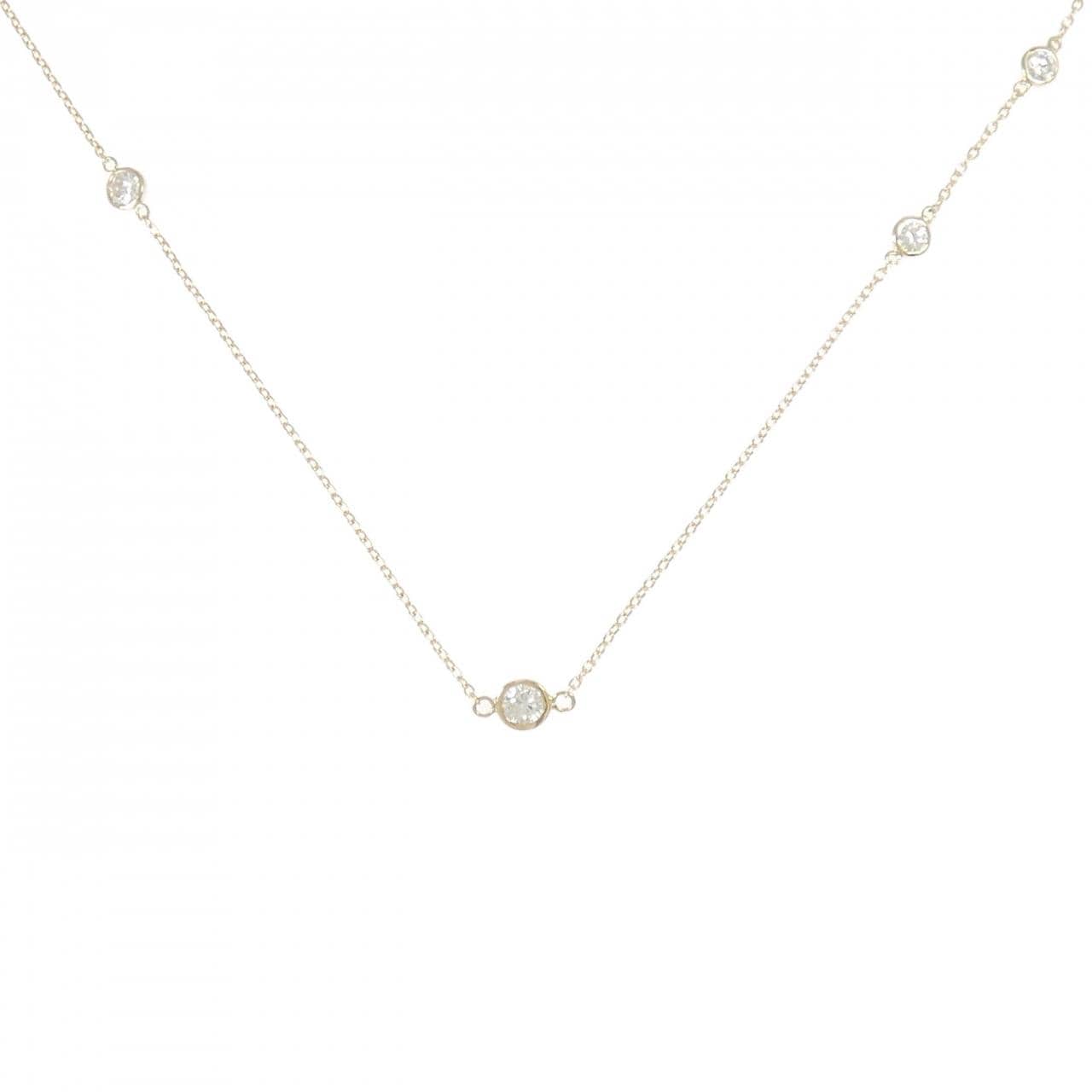 【リメイク】K10YG ダイヤモンド ネックレス 1.00CT