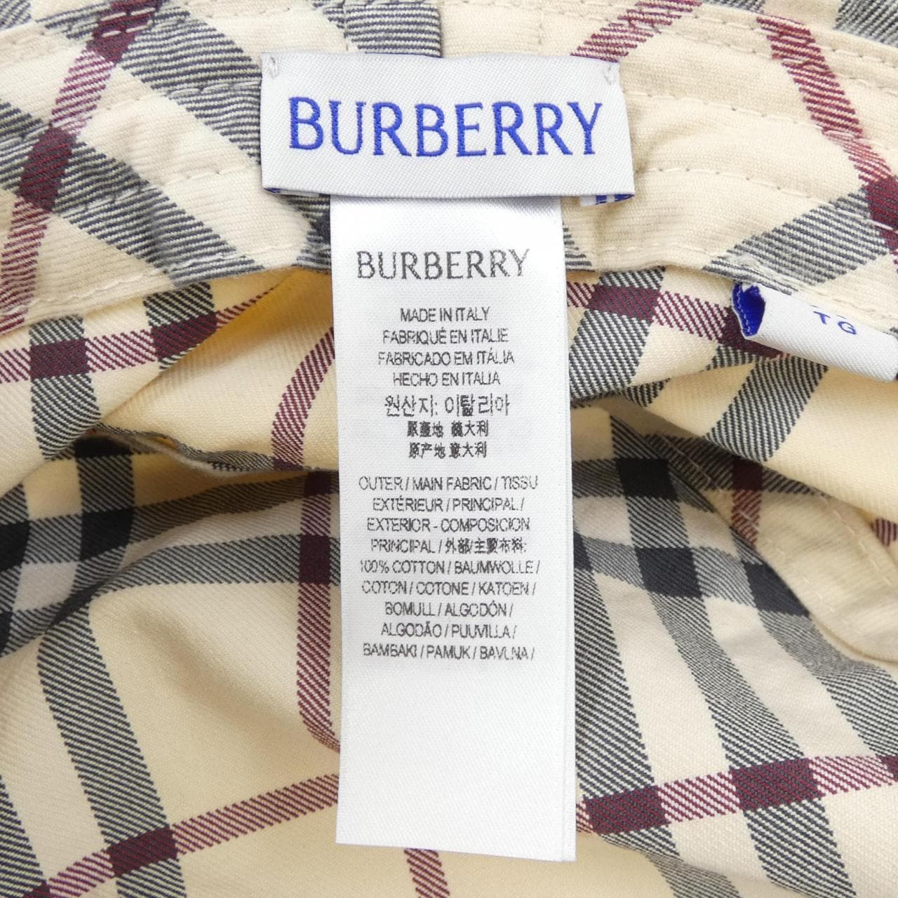 バーバリー BURBERRY 80756501 ハット