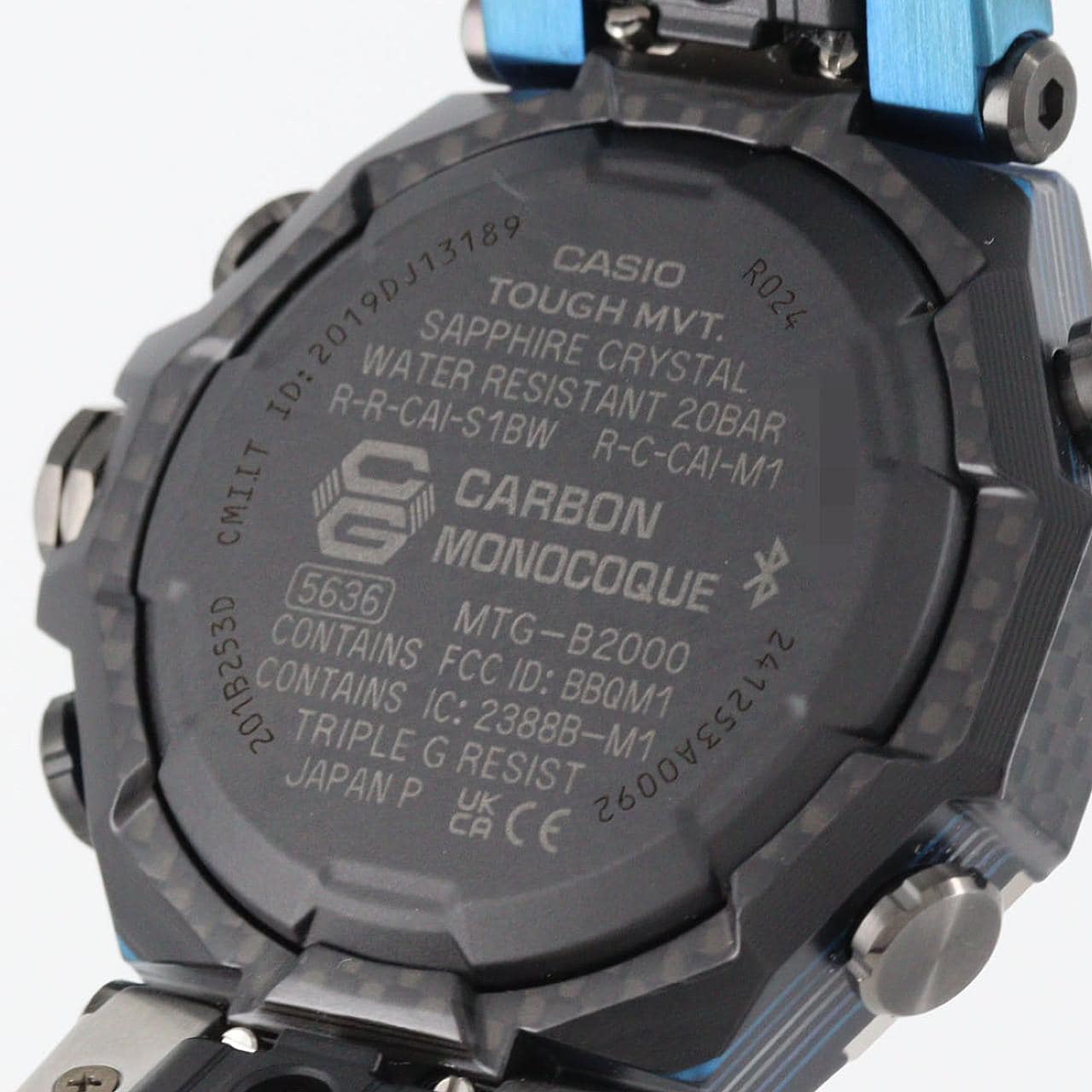 カシオ G-SHOCK･MT-G 電波時計 MTG-B2000YST-1AJR その他 ソーラークォーツ