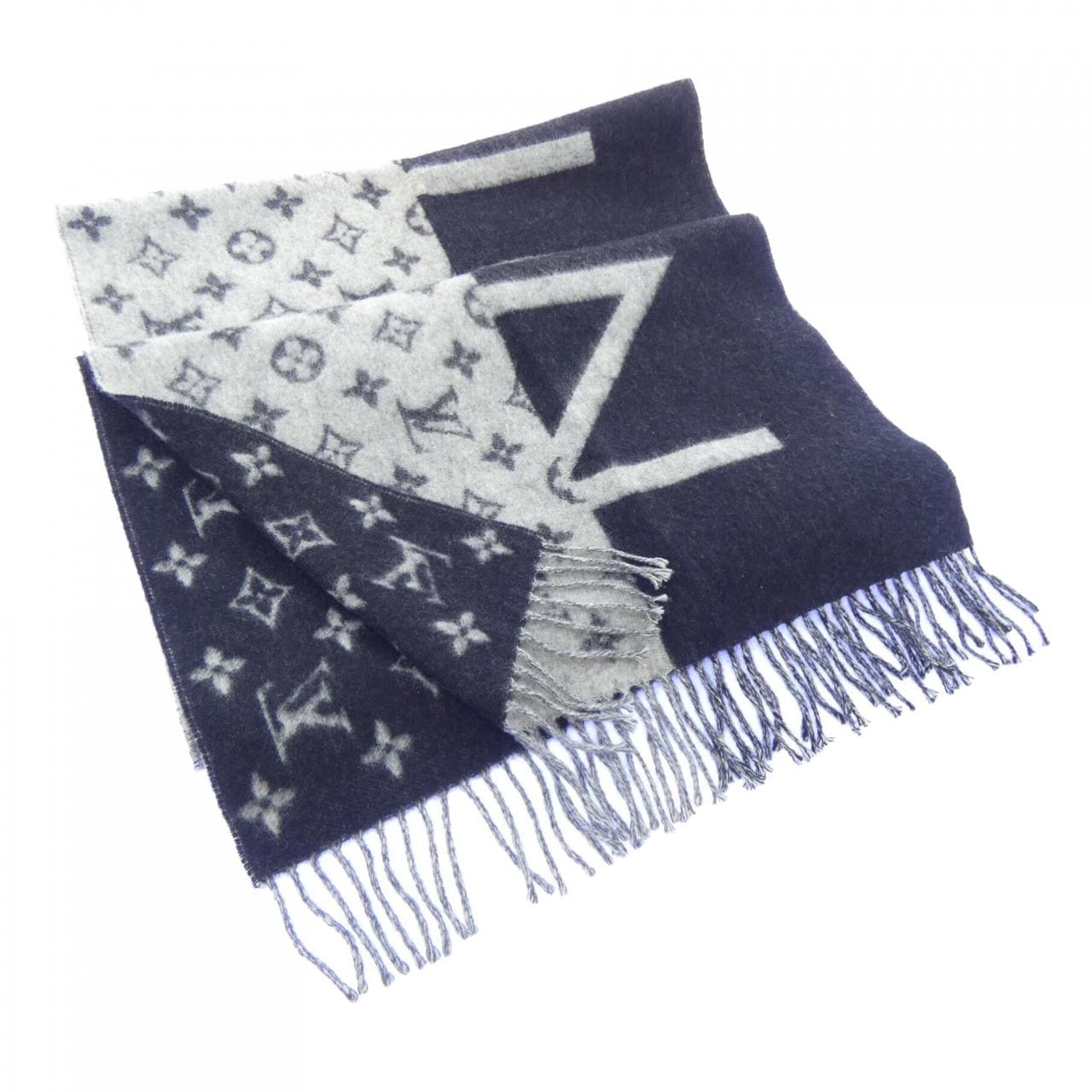 ルイヴィトン LOUIS VUITTON LVスプリット M70924 MUFFLER