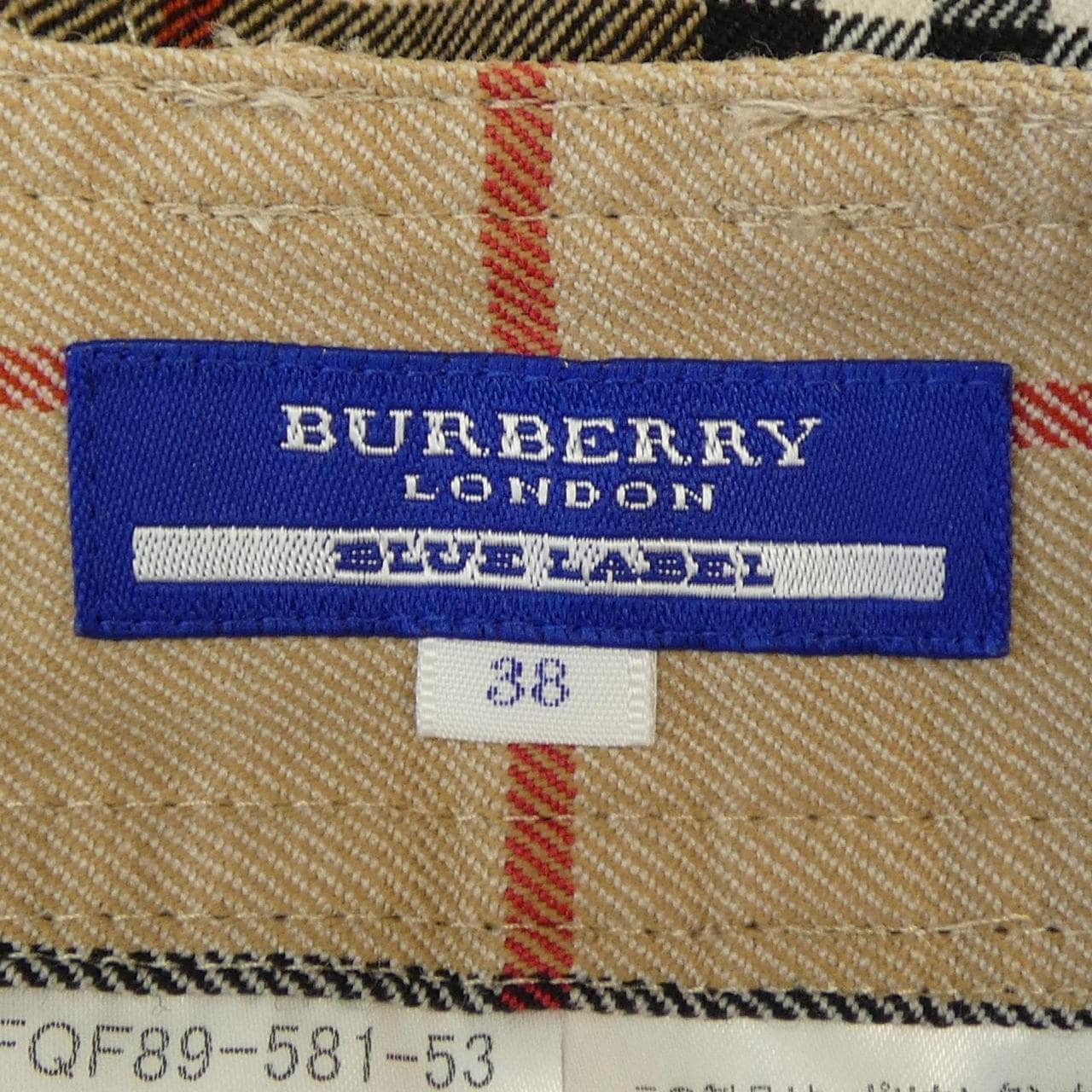 バーバリーブルーレーベル BURBERRY BLUE LABEL パンツ