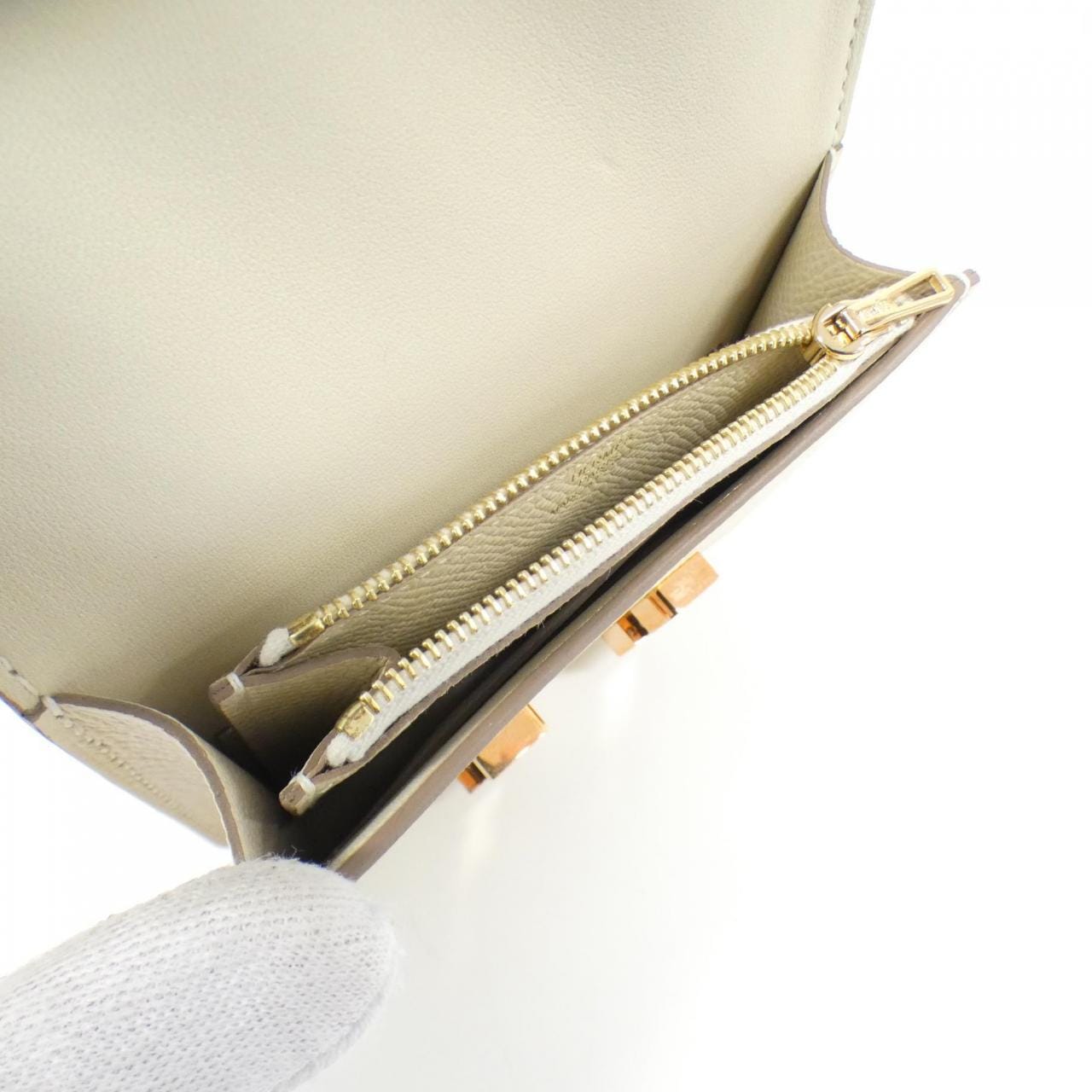 HERMES Constance Slim 082060CD 皮夾