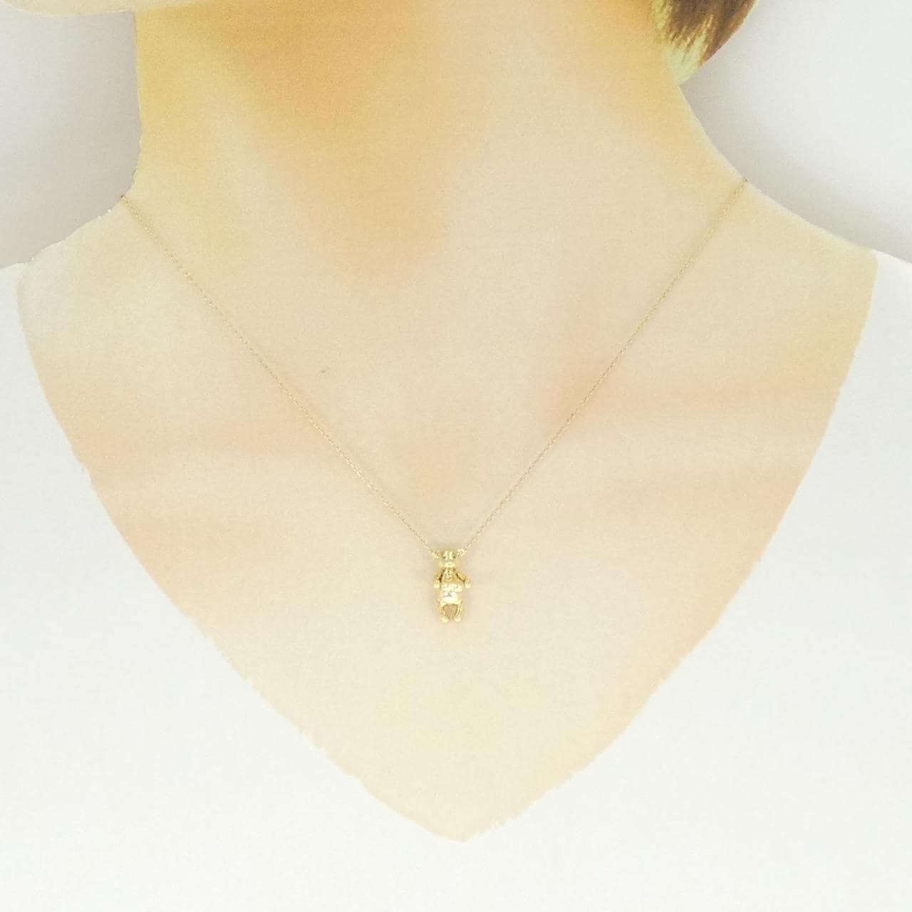 ポンテヴェキオ ダイヤモンド ネックレス 0.03CT