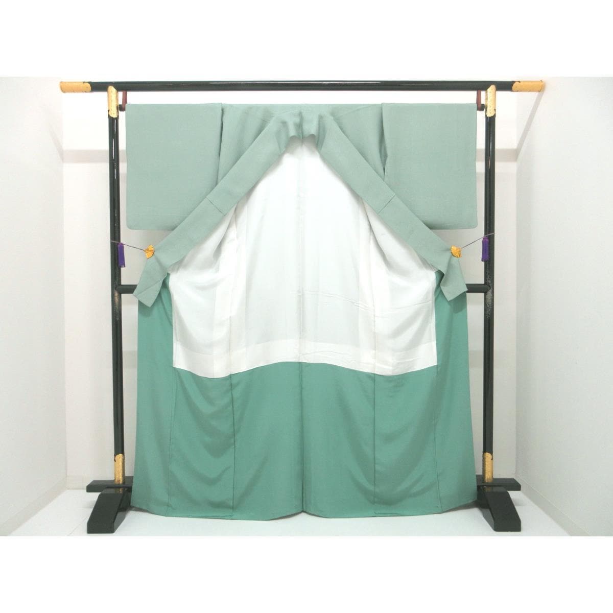 小紋　江戸小紋　三役　抱き茗荷