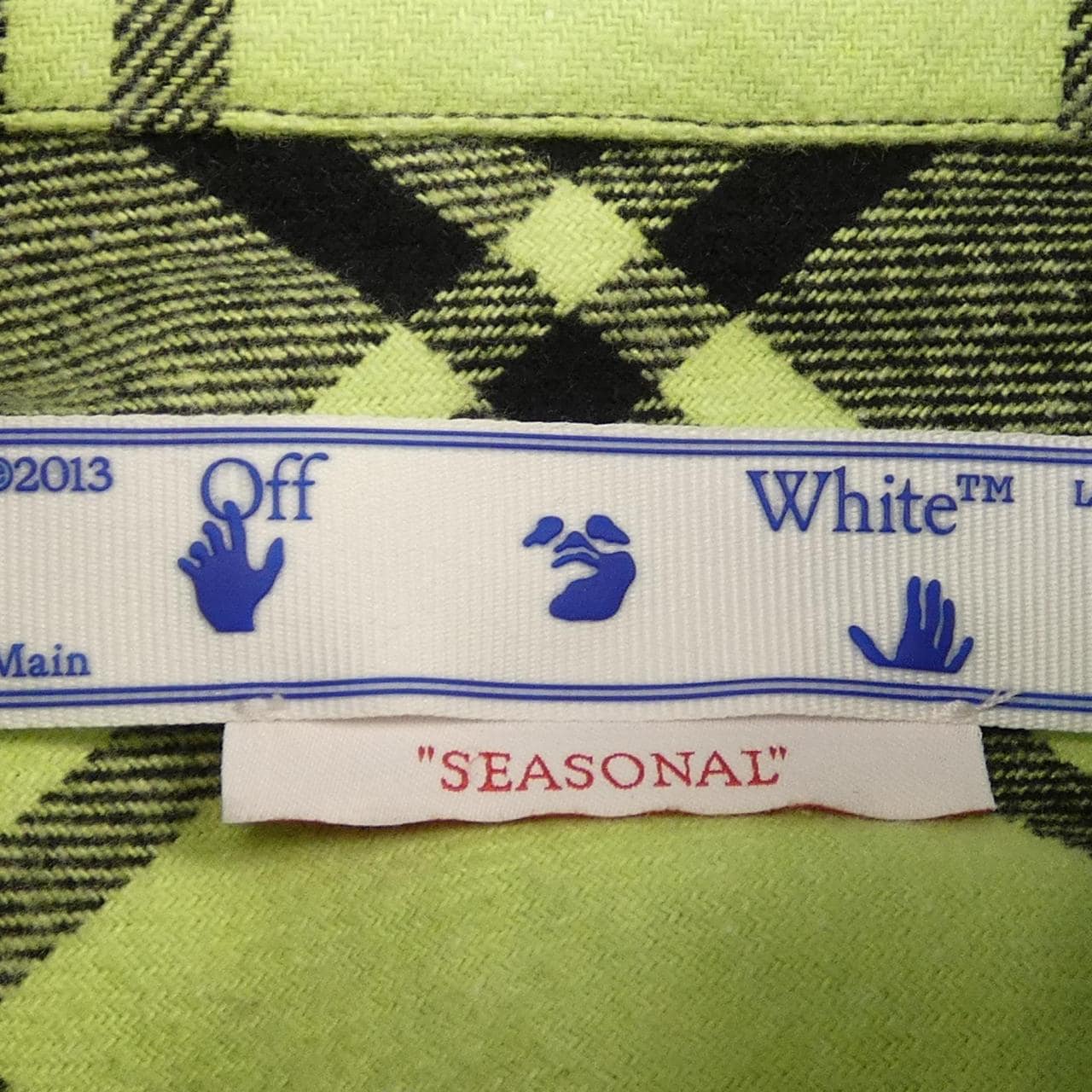 オフホワイト OFF-WHITE OMGA133F22FAB007 シャツ