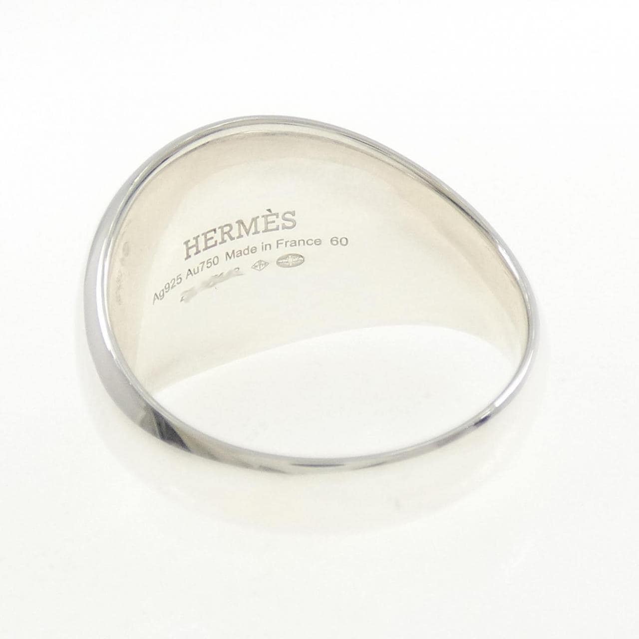 エルメス エクスリブリス シュヴァリエ リング