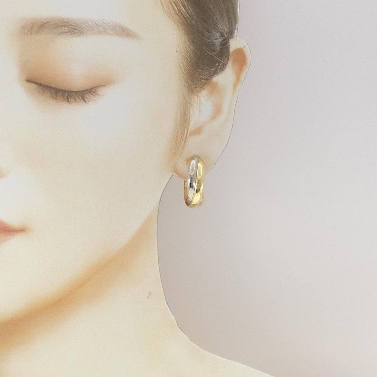 カルティエ トリニティ イヤリング 片耳