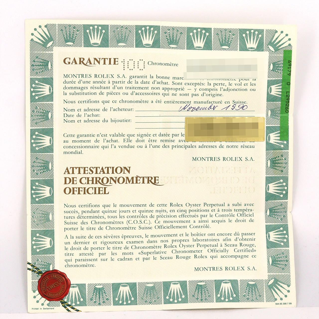 【ノーメンテナンス還元価格】ロレックス デイトジャスト 69179G. WG 自動巻 L番