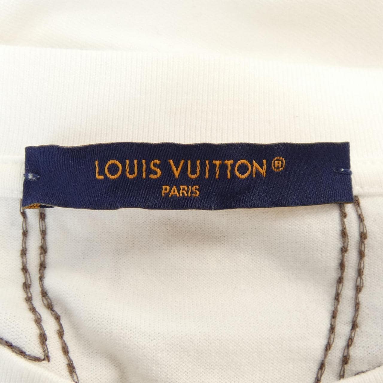 ルイヴィトン LOUIS VUITTON エンブロイダードコットンTシャツ HRY64WNPG Tシャツ