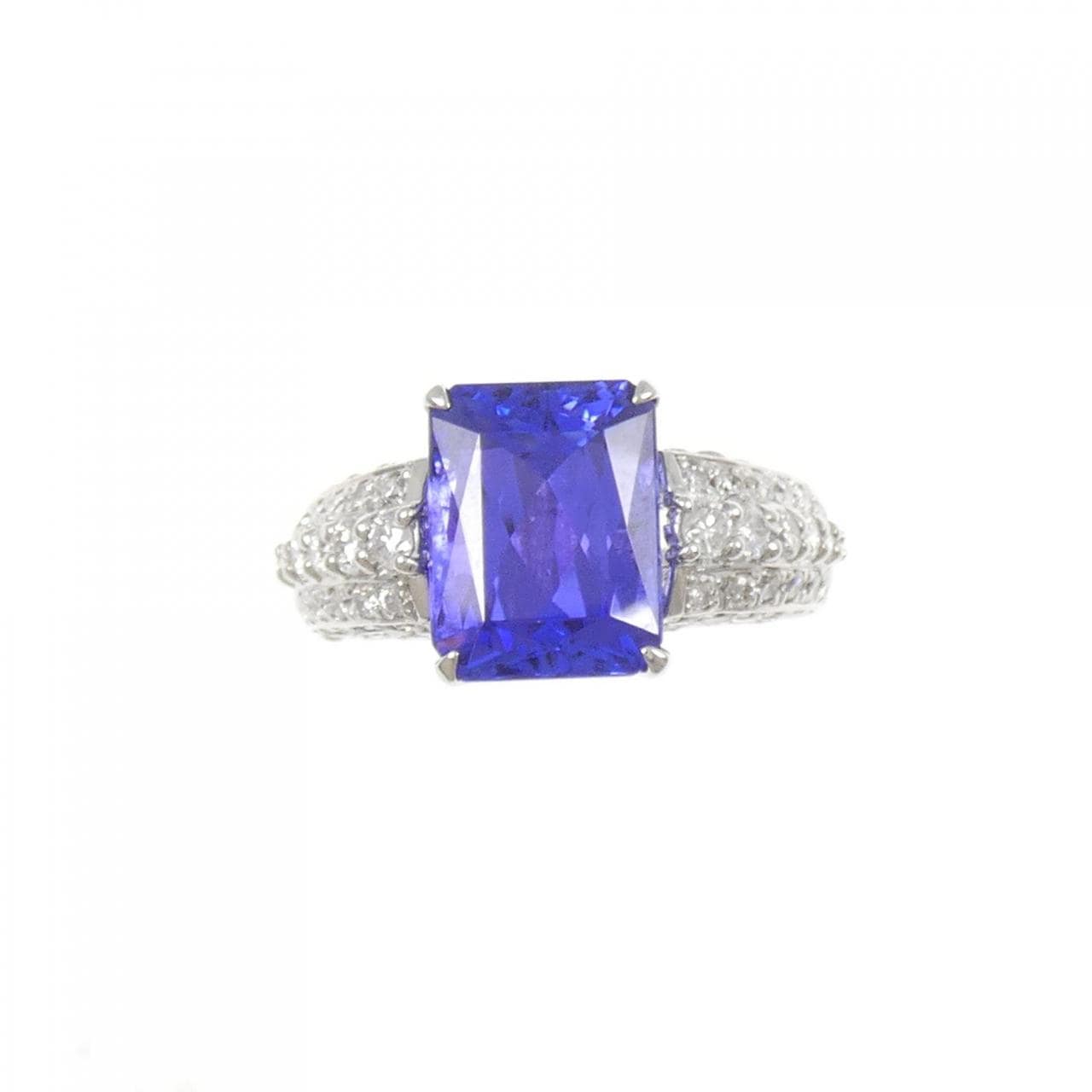 PT900 タンザナイト リング 4.71CT