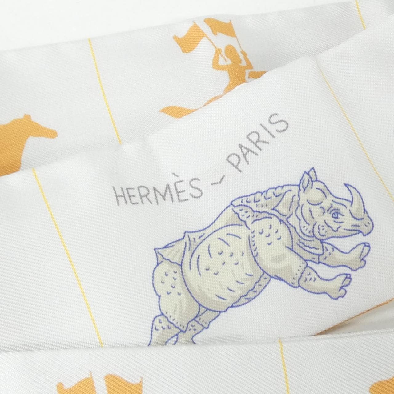 【未使用品】エルメス HERMES PARADE ツイリー 064150S スカーフ