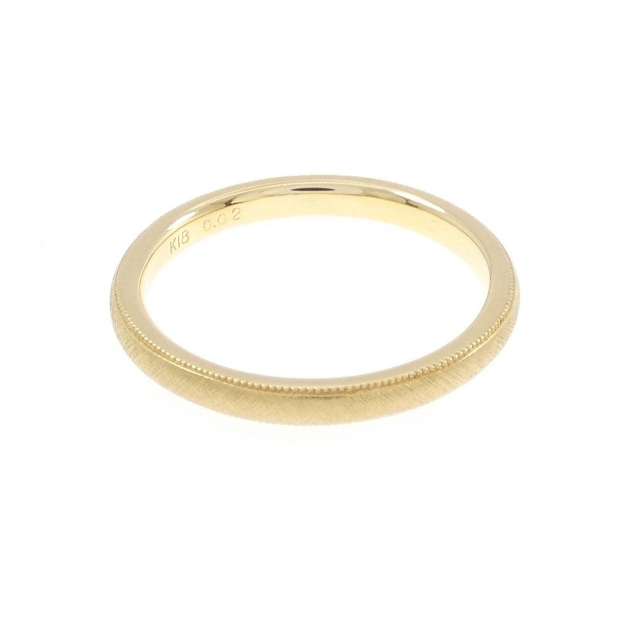 K18YG ダイヤモンド リング 0.02CT