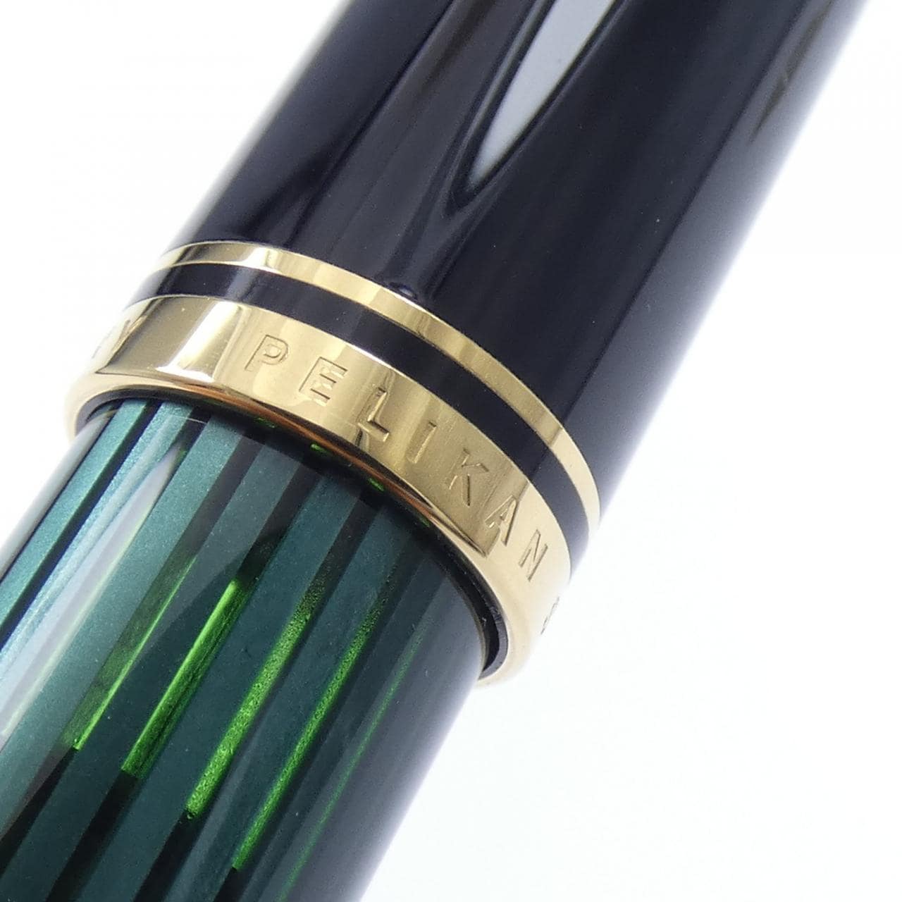 ペリカン スーベレーンM400緑縞 万年筆