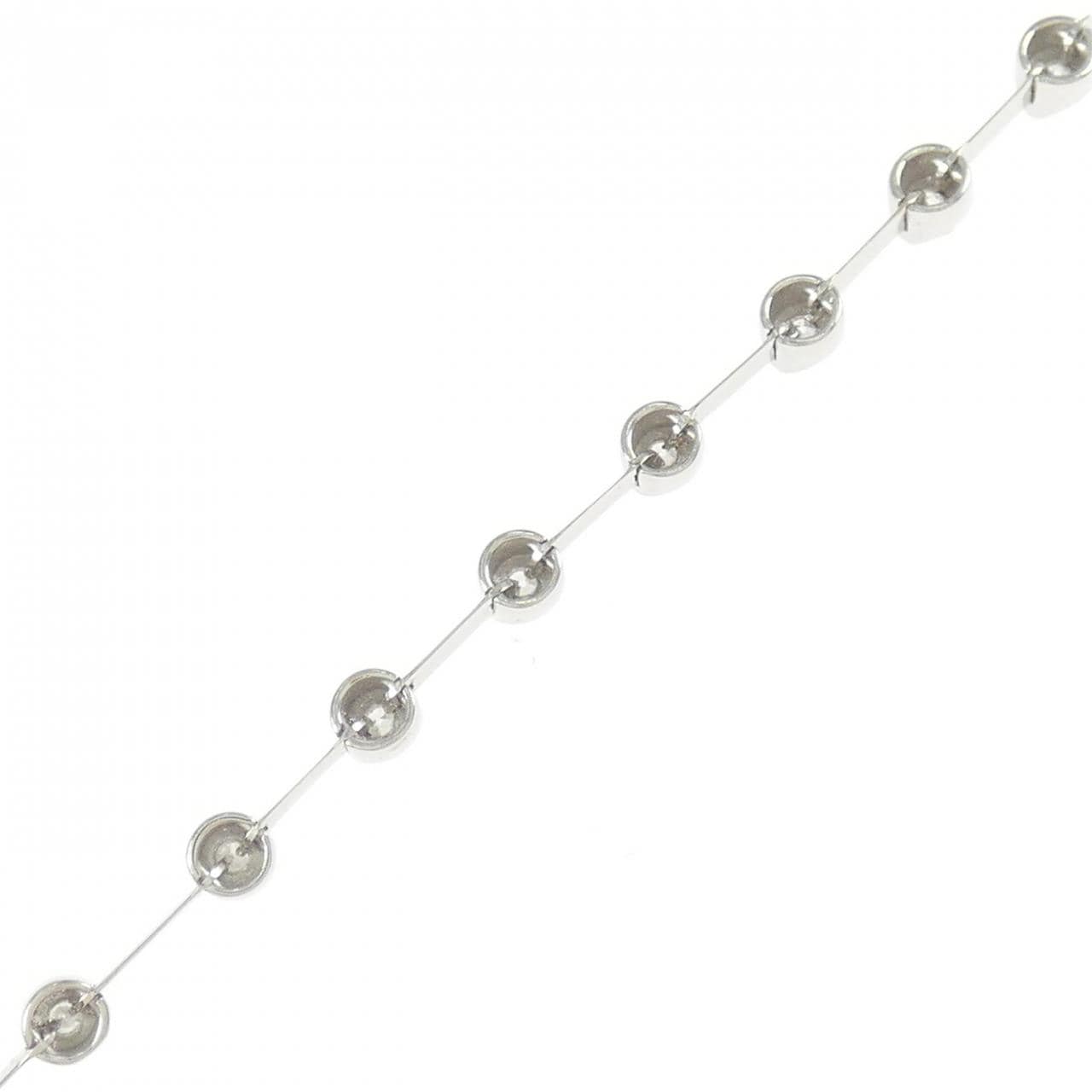 K18WG Diamond bracelet 1.00CT
