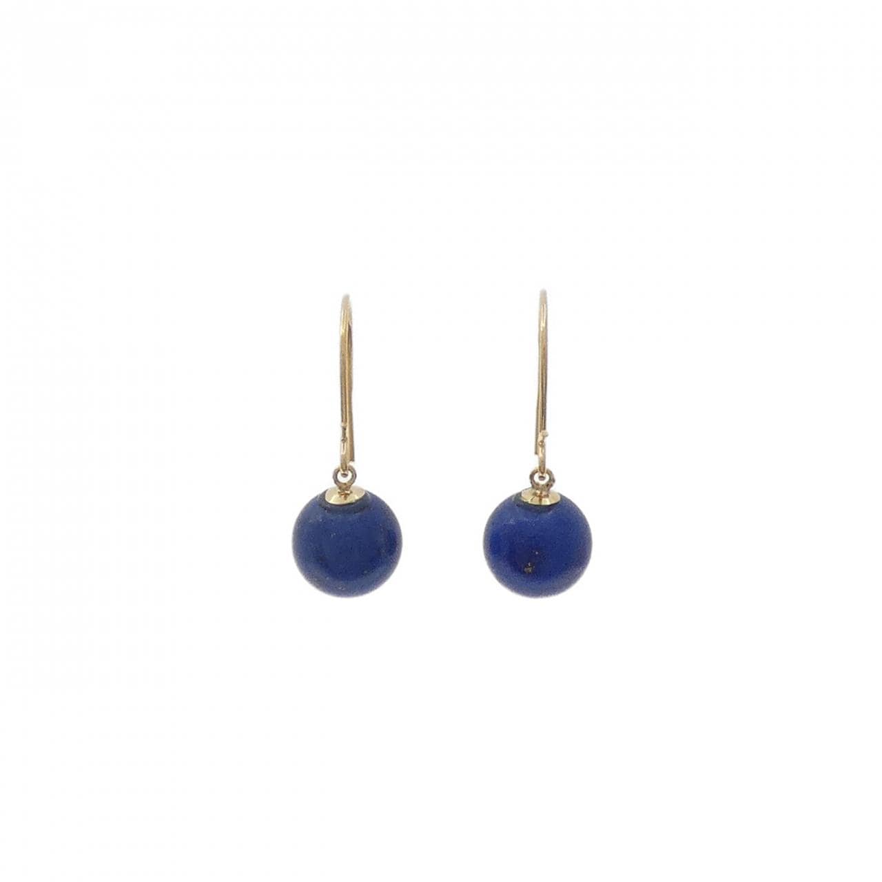 K18YG ラピスラズリ ピアス