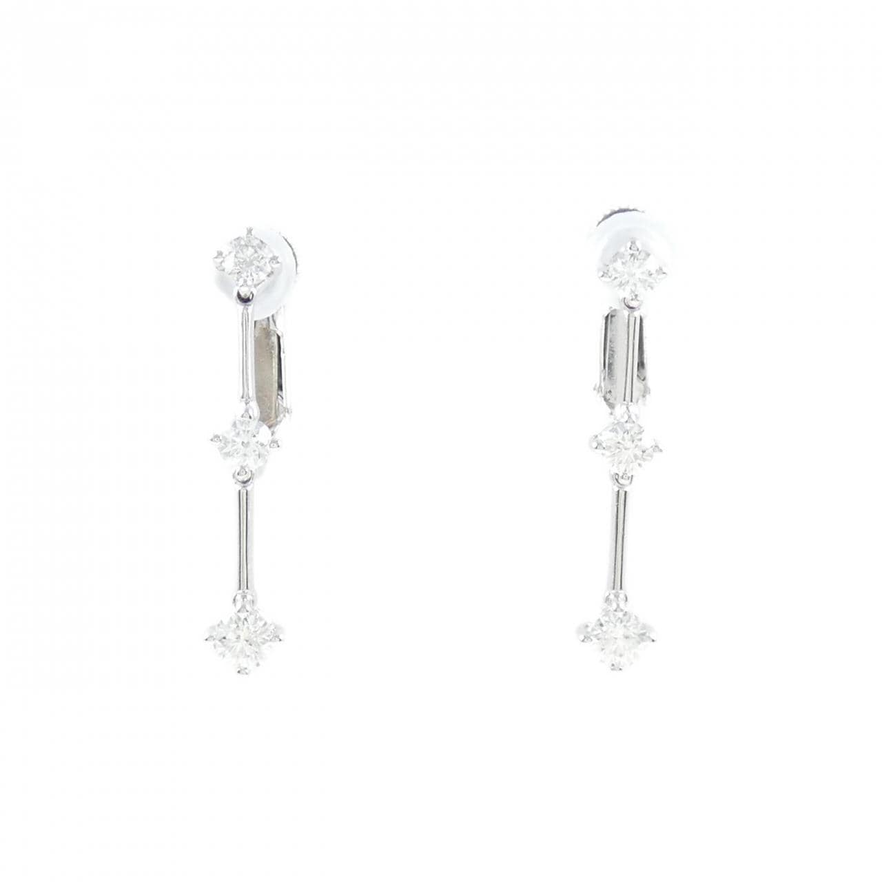 TRILOGY鑽石耳夹0.543CT