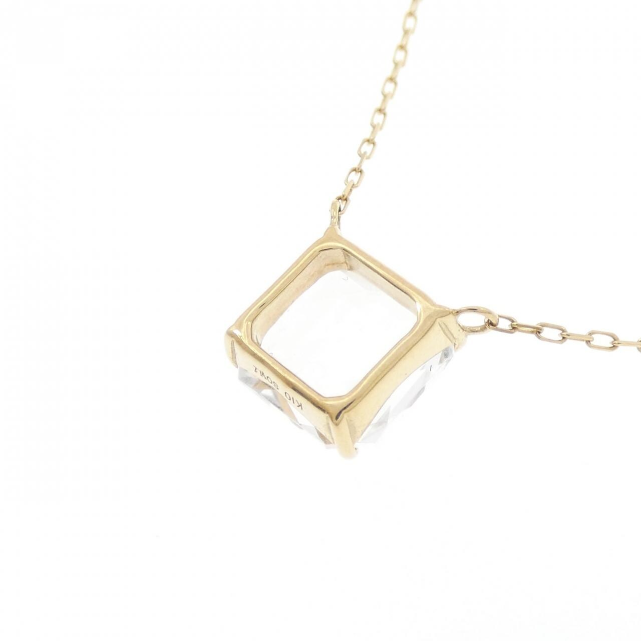 K10YG クオーツ ネックレス