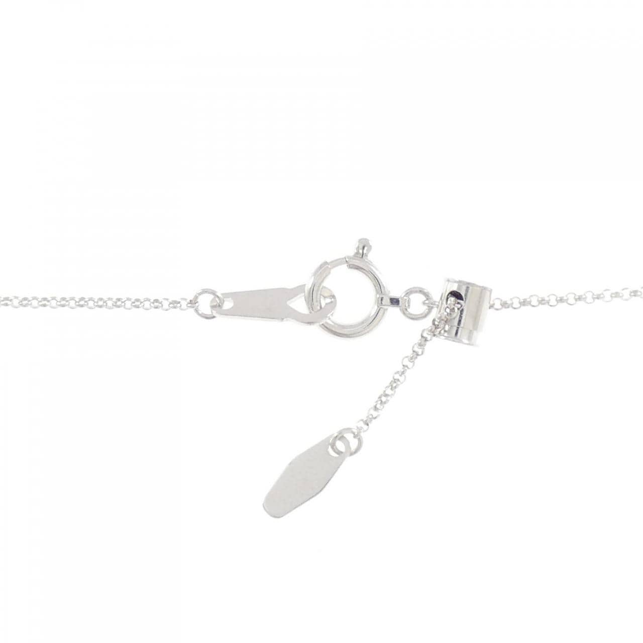 K18WG ダイヤモンド ネックレス 0.30CT