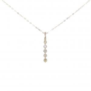 K18PG ダイヤモンド ネックレス 0.30CT