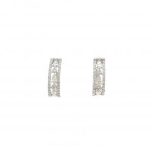 【新品】PT900 ダイヤモンド ピアス 0.74CT