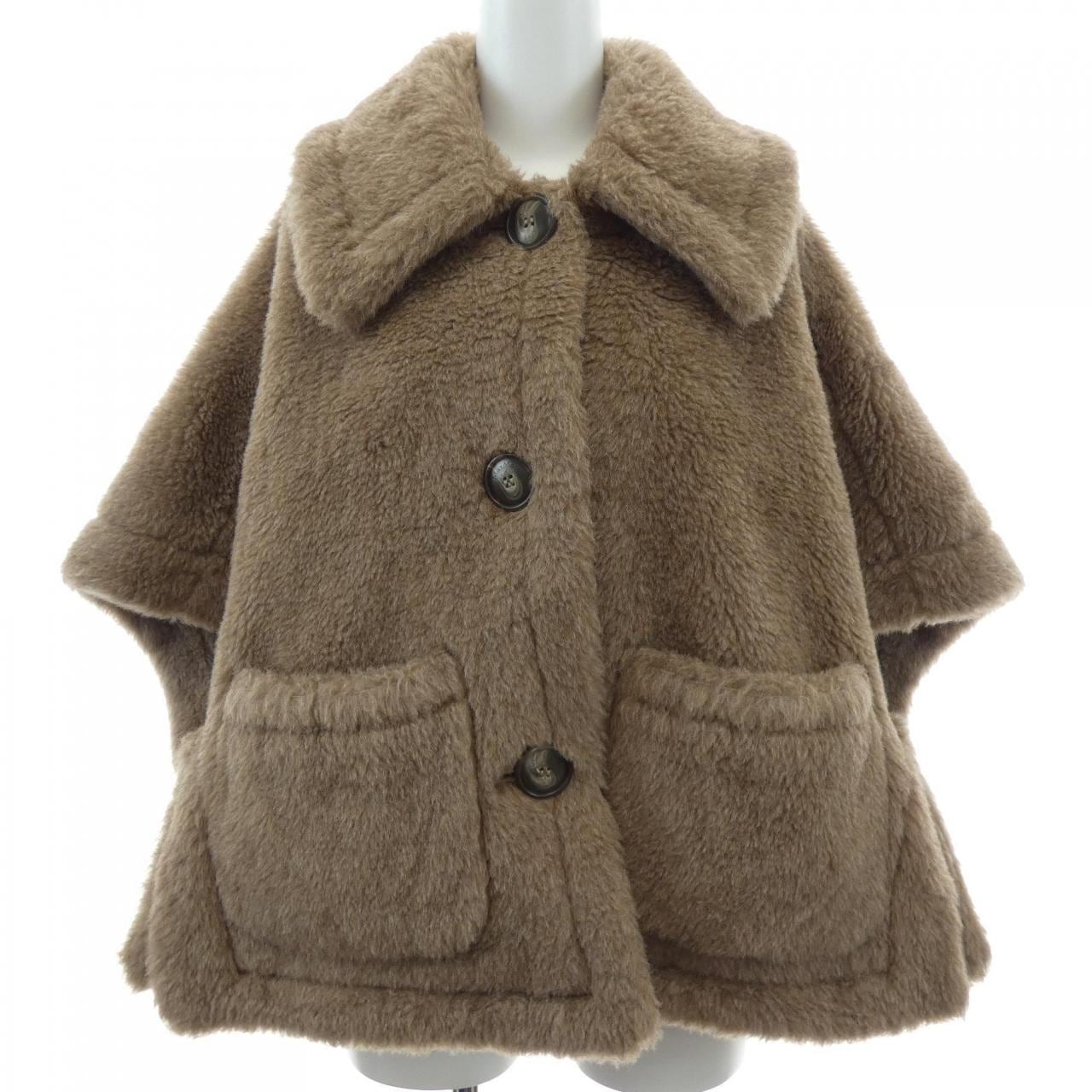 マックスマーラ Max Mara ニューテルツォ NEWTERZO4 473610 テディベア ケープ